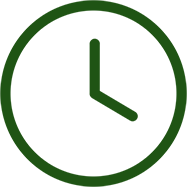 Clock - Green